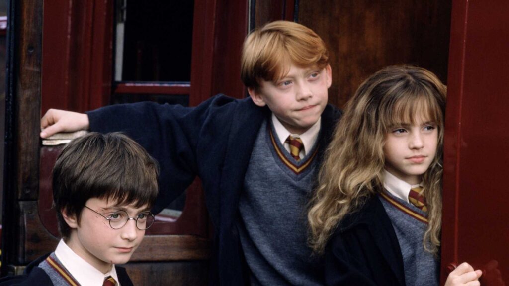 Harry Potter and the Philosopher's Stone,Daniel Radcliffe,Emma Watson,Rupert Grint