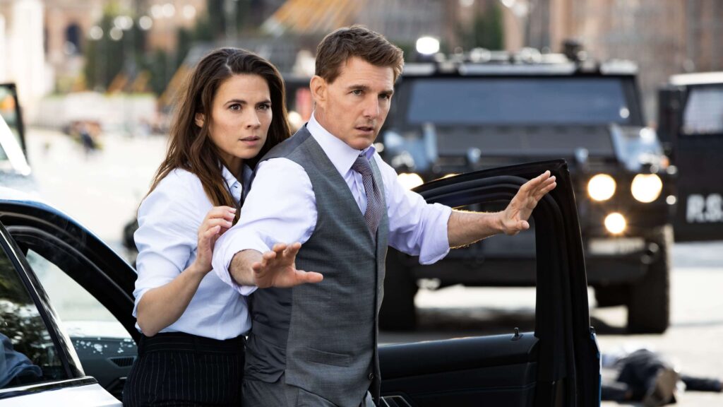 mission impossible 2023,mission impossible new movie,latest mission impossible,tom cruise,Hayley Atwell