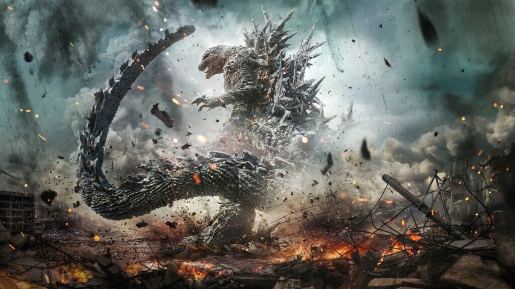Godzilla Minus, Minus One, Iconic monster, Monster smashes